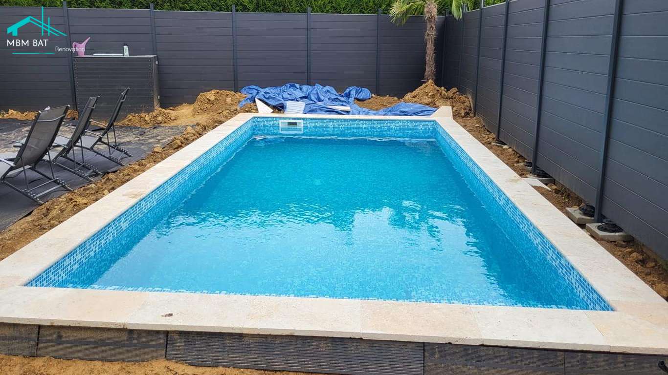 Création piscine en beton