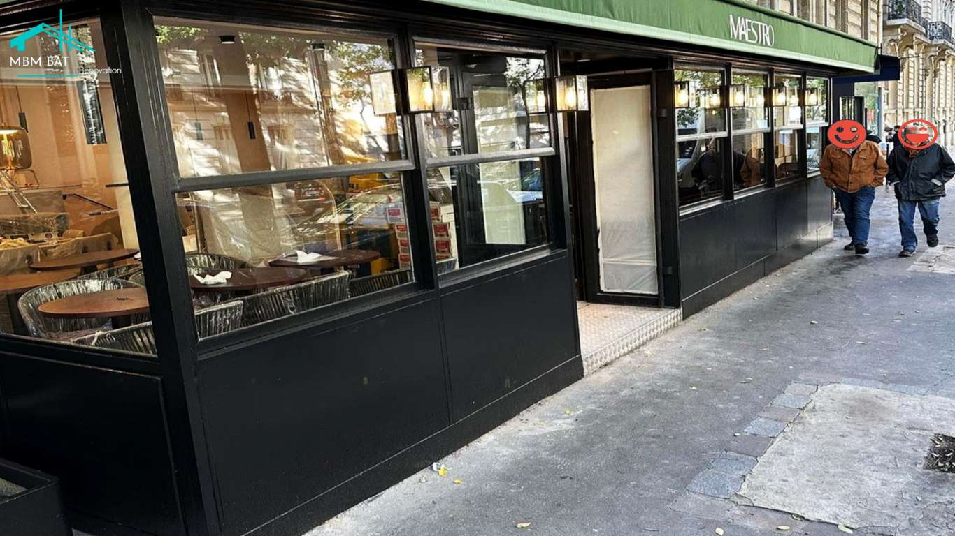 Renovation Façade en bois